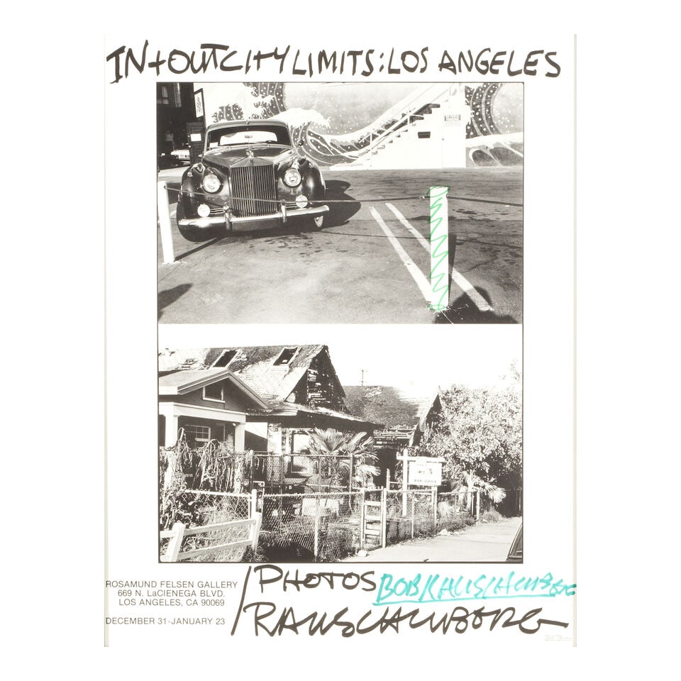 Robert Rauschenberg (1925-2008); In + Out City Limits: Los Angeles; - 2