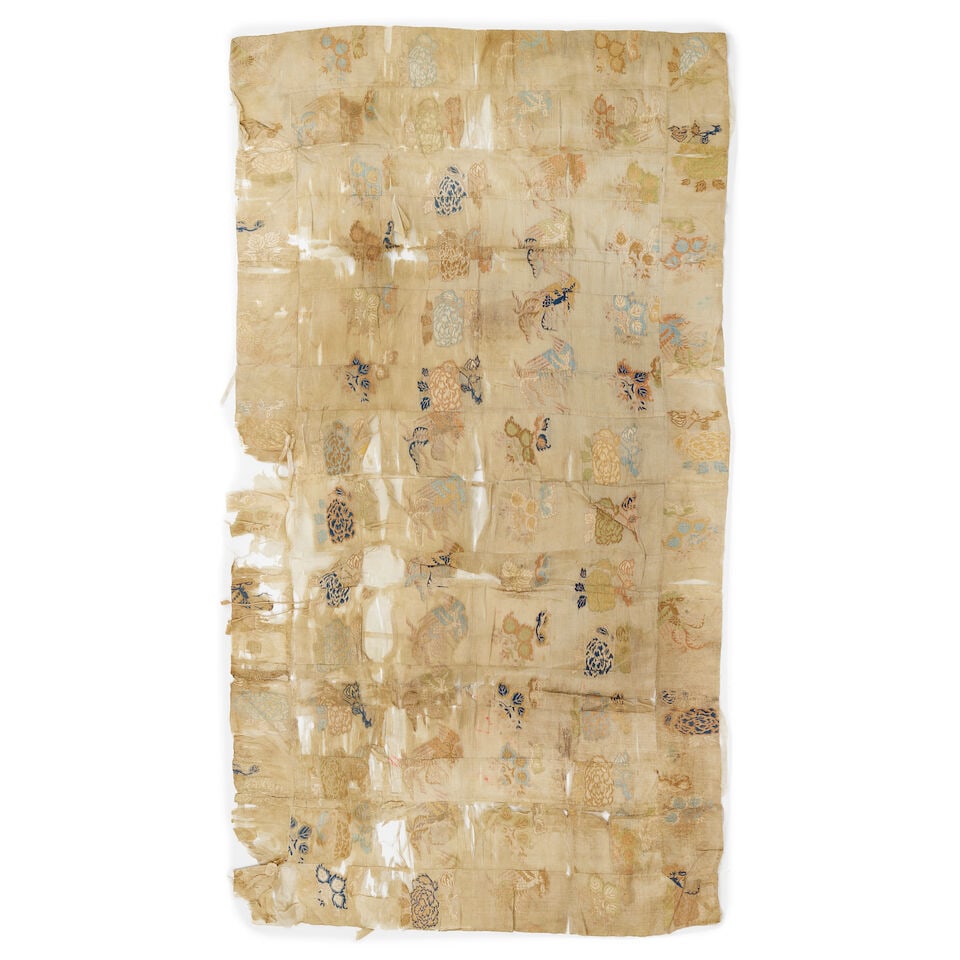 A GROUP OF SEVEN JAPANESE TEXTILE PANELS (7) - 2