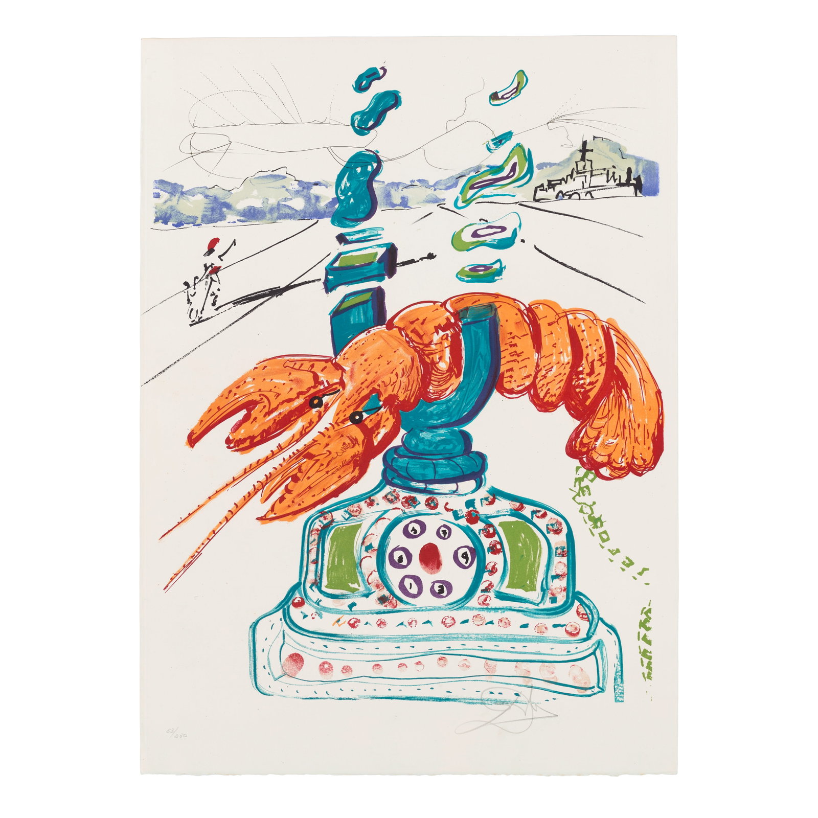 Salvador Dalí (1904-1989); 7 plates, from Imaginations and Objects of the Future; (1 of 1)