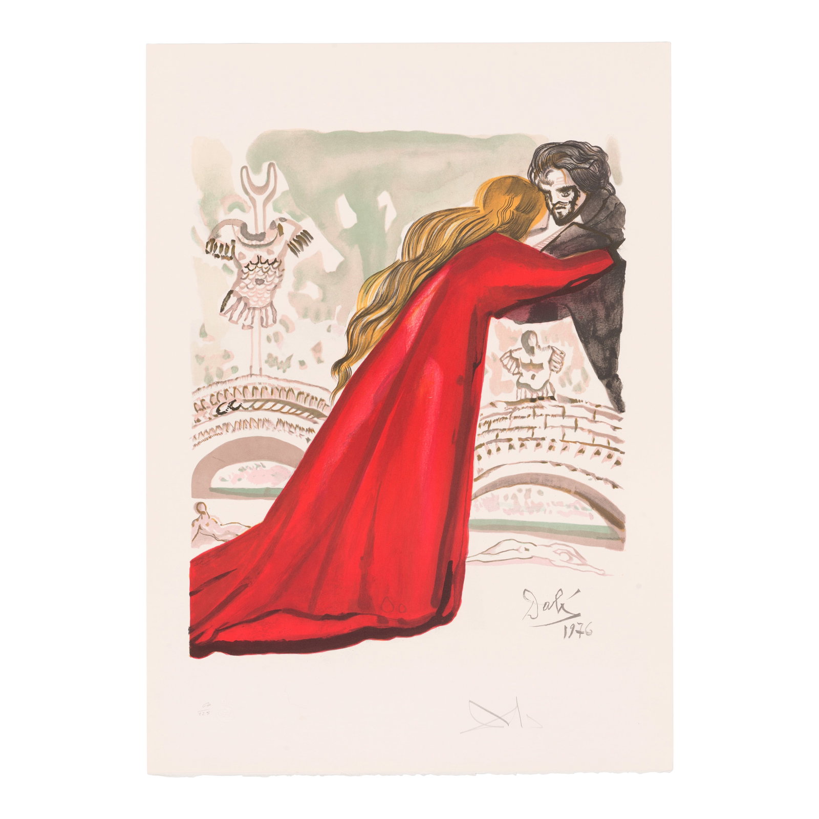 Salvador Dalí (1904-1989); L'Art d'aimer d'Ovide (The Art of Love); (14) (1 of 1)