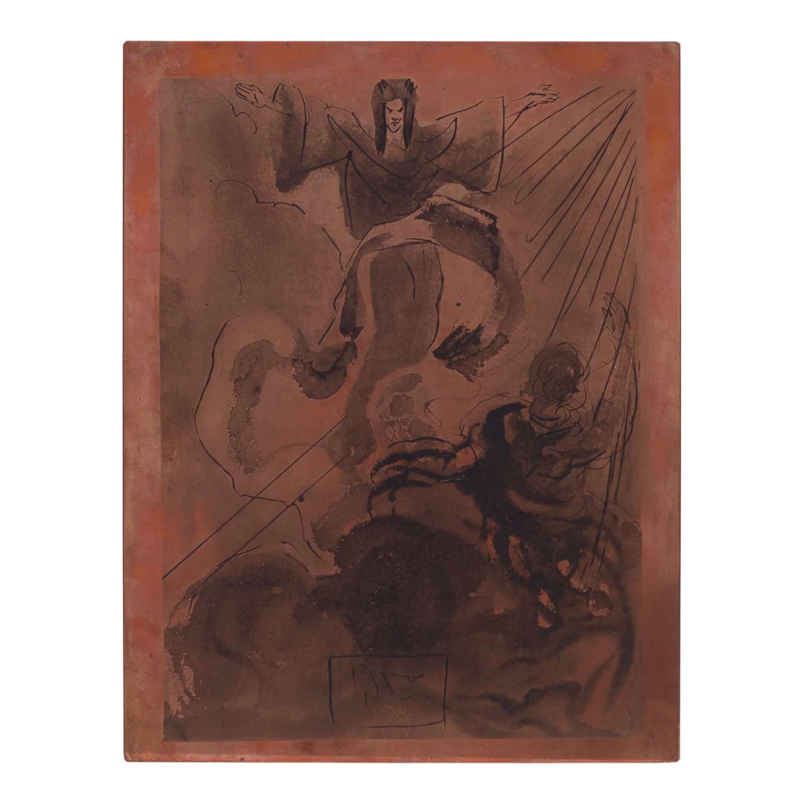 Salvador Dalí (1904-1989); Le Paradis, Canto 3, Le premier ciel, from La Divine Comédi... (1 of 1)