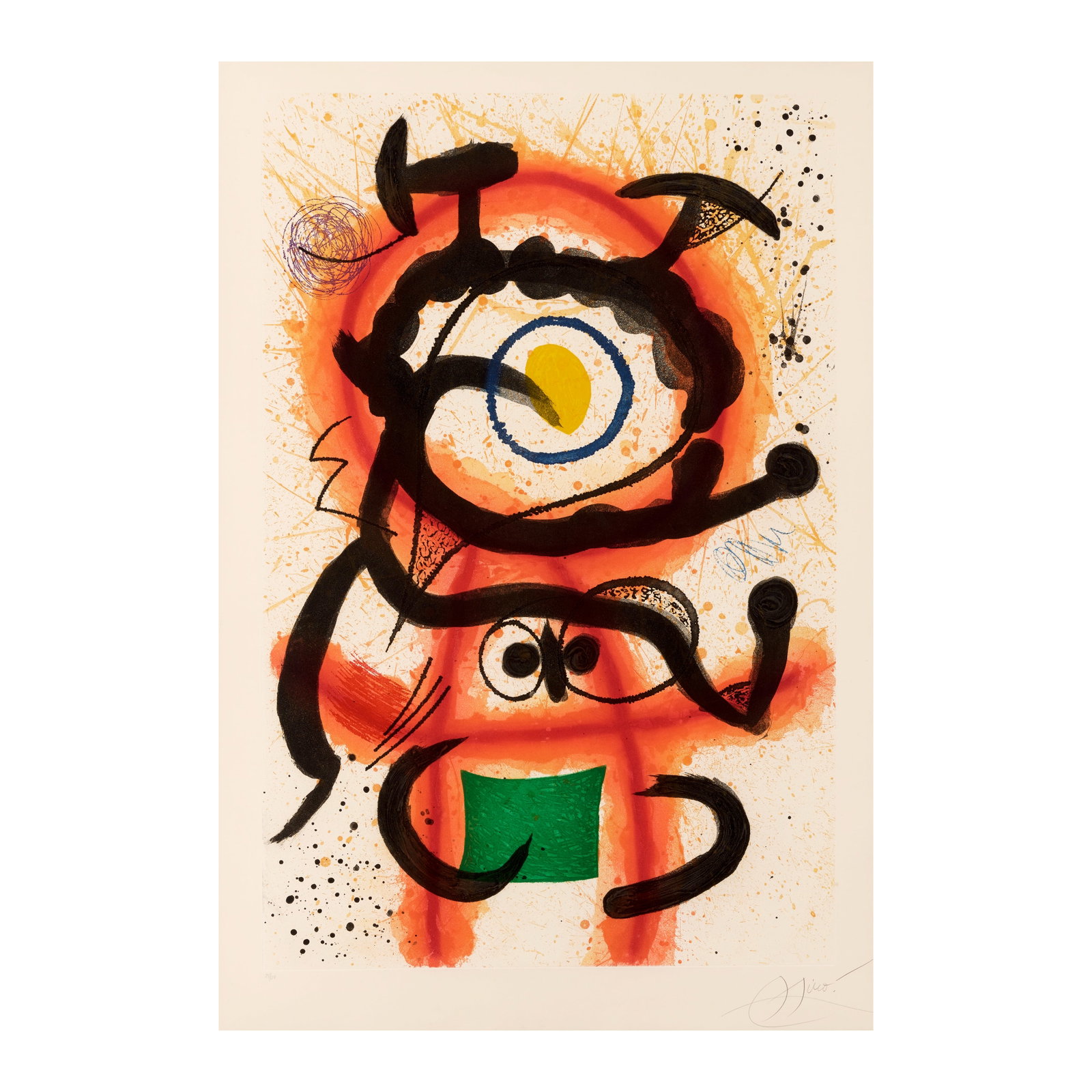 Joan Miró (1893-1983); Mambo; (1 of 1)
