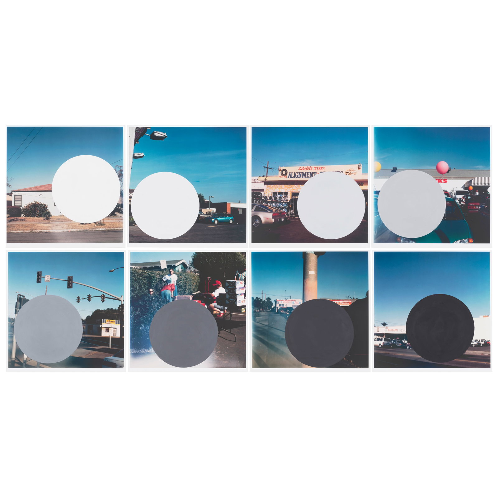 John Baldessari (1931-2020); National City Portfolio (W, 1, 2, 3, 4, 5, 6, B); (1 of 1)