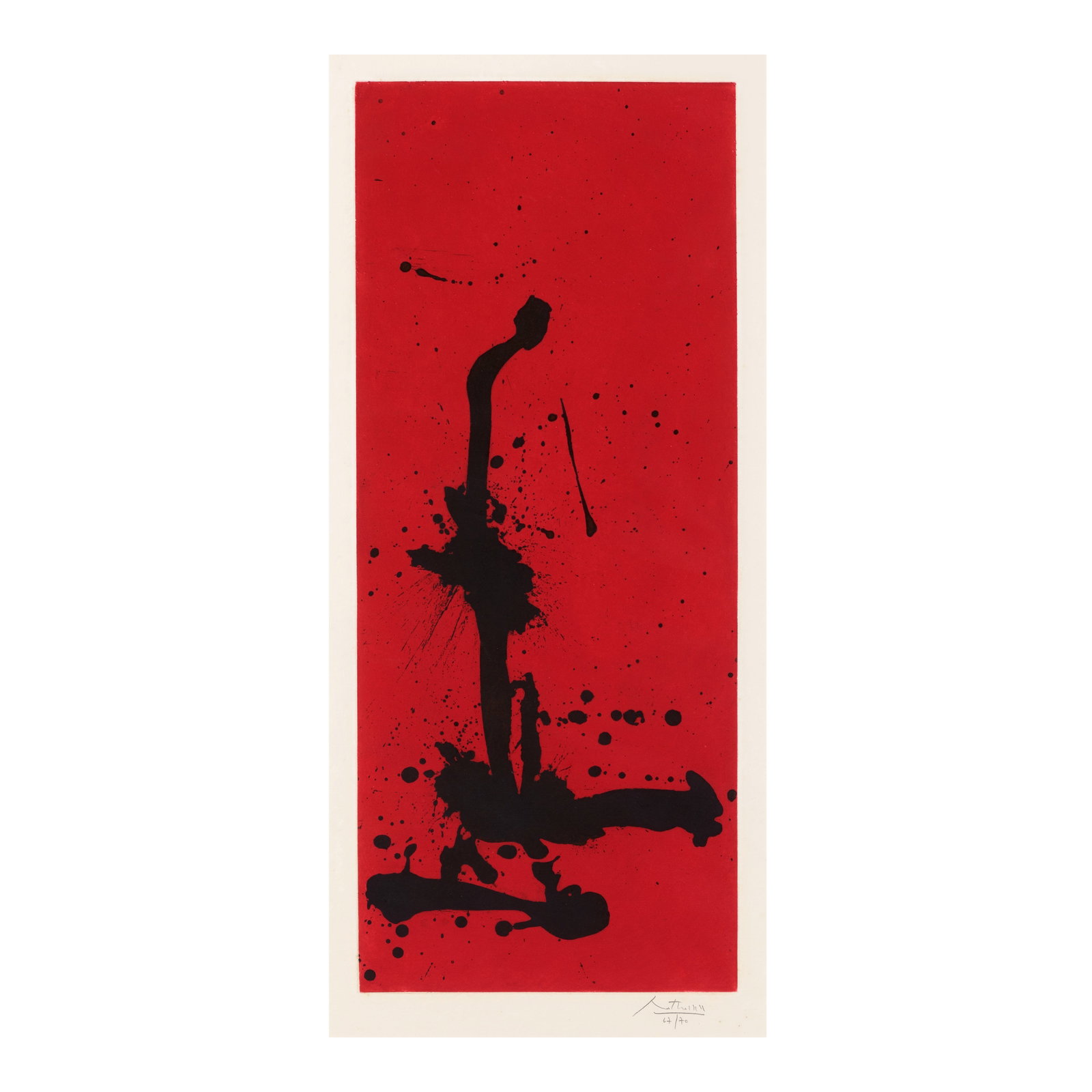 Robert Motherwell (1915-1991); Red Sea III; (1 of 1)