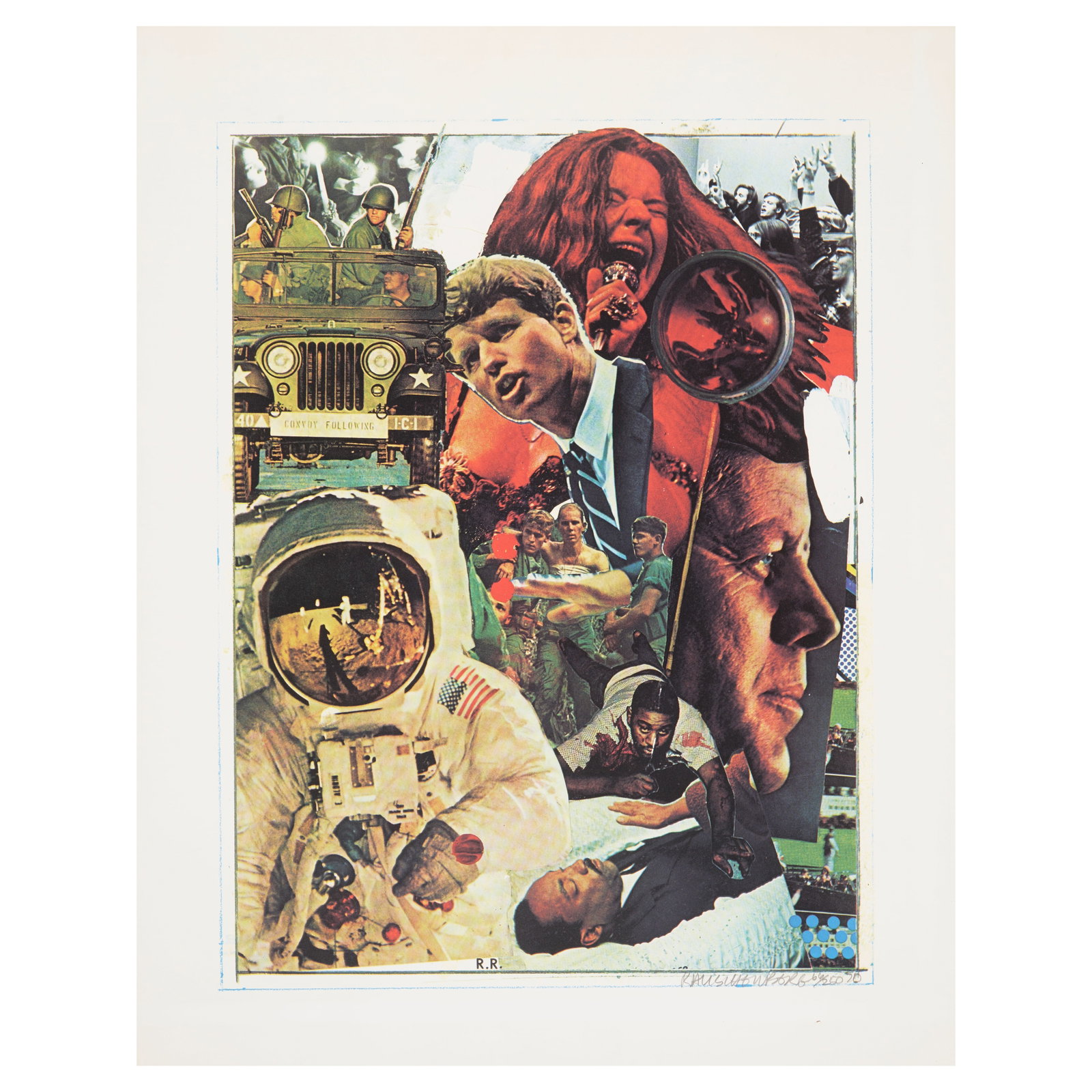 Robert Rauschenberg (1925-2008); Signs; (1 of 1)