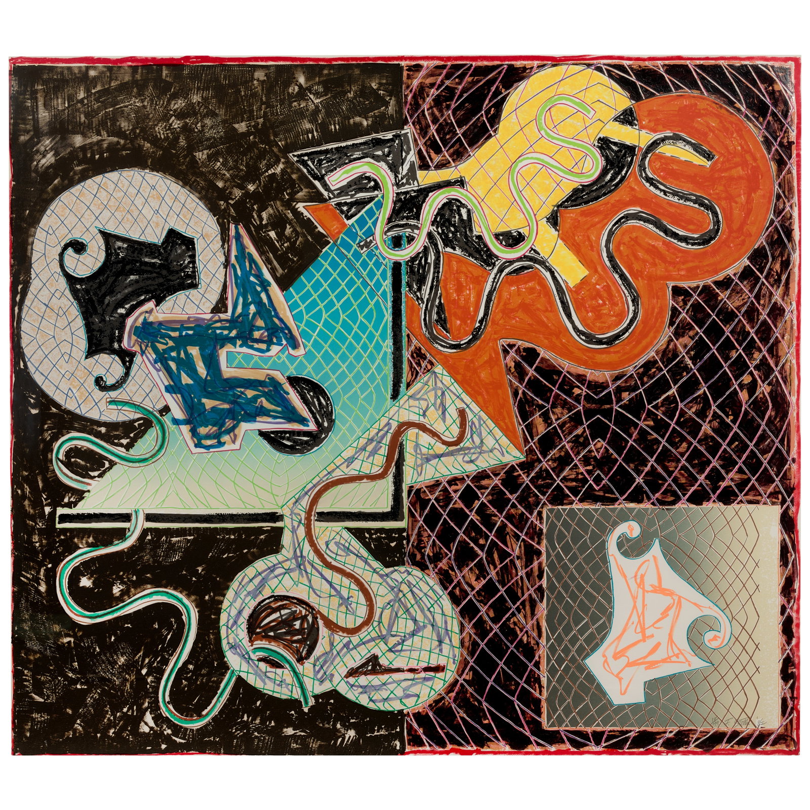 Frank Stella (1936-2024); Shards Variant IVa, from Shards; (1 of 1)
