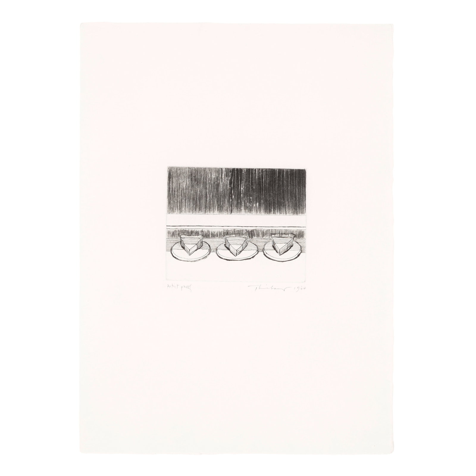 Wayne Thiebaud (1920-2021); Pie Case; (1 of 1)
