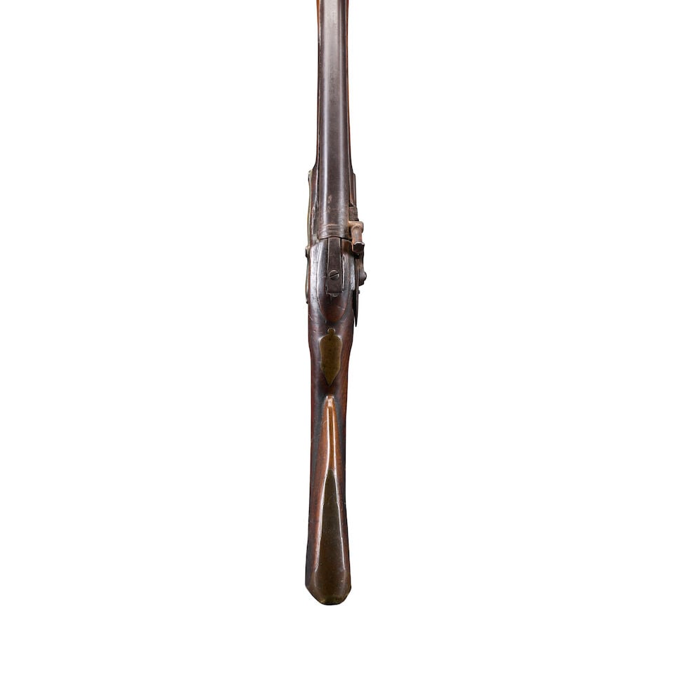 A BRITISH PATTERN 1756 LONG LAND SERVICE MUSKET WITH MASSACHUSETTS MARKINGS, - 6
