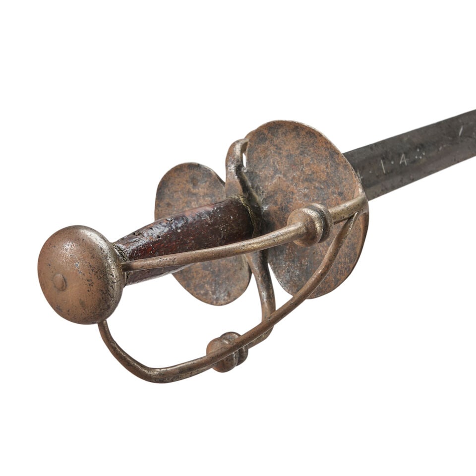 A 17TH CENTURY WALLOON-STYLE BROADSWORD. - 4