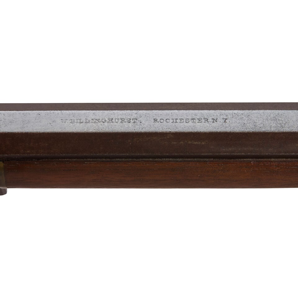 A BILLINGHURST REVOLVING PILL LOCK RIFLE, - 5