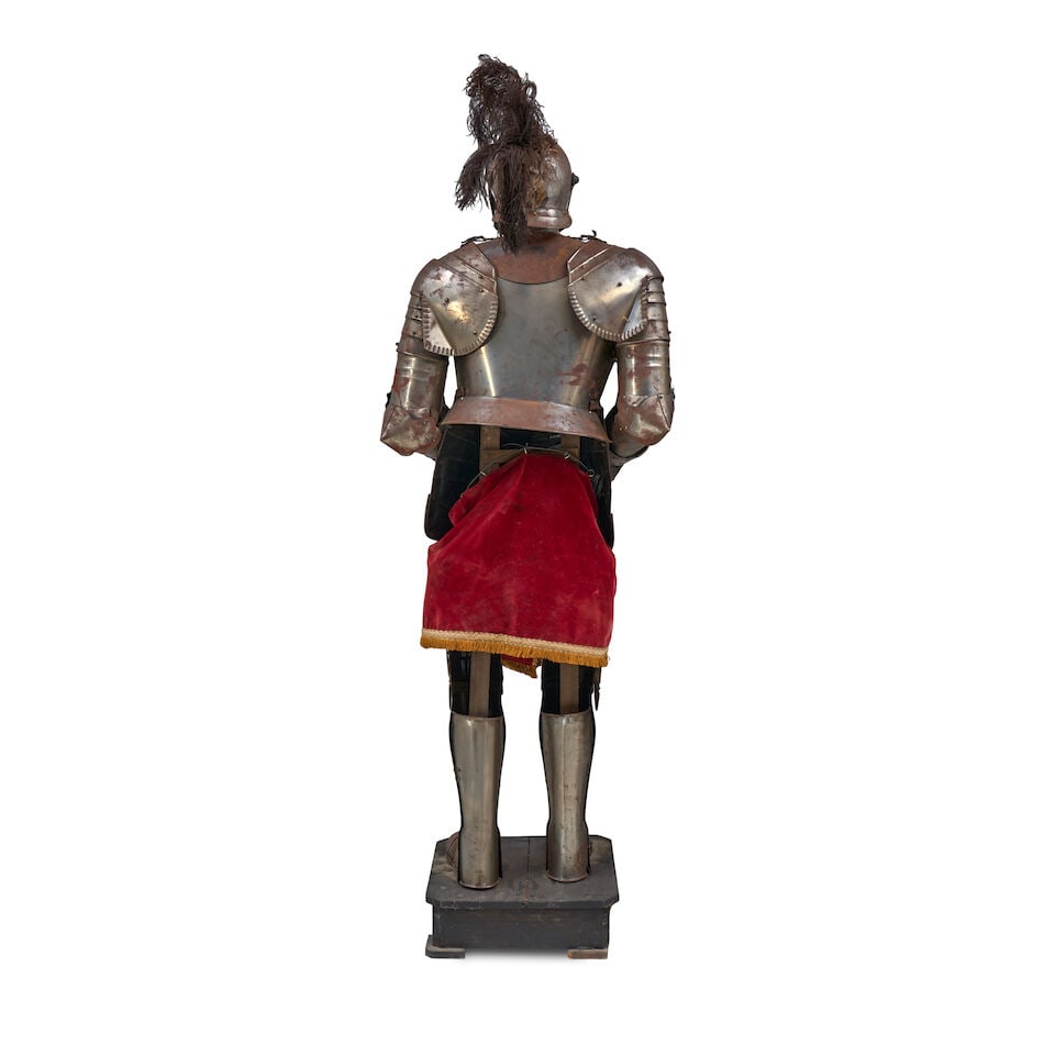 A VICTORIAN SUIT OF ARMOUR. - 2