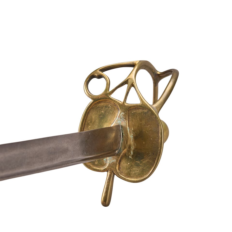 A PRUSSIAN MODEL 1747/DANISH MODEL 1813 HEAVY CAVALRY SWORD. - 2