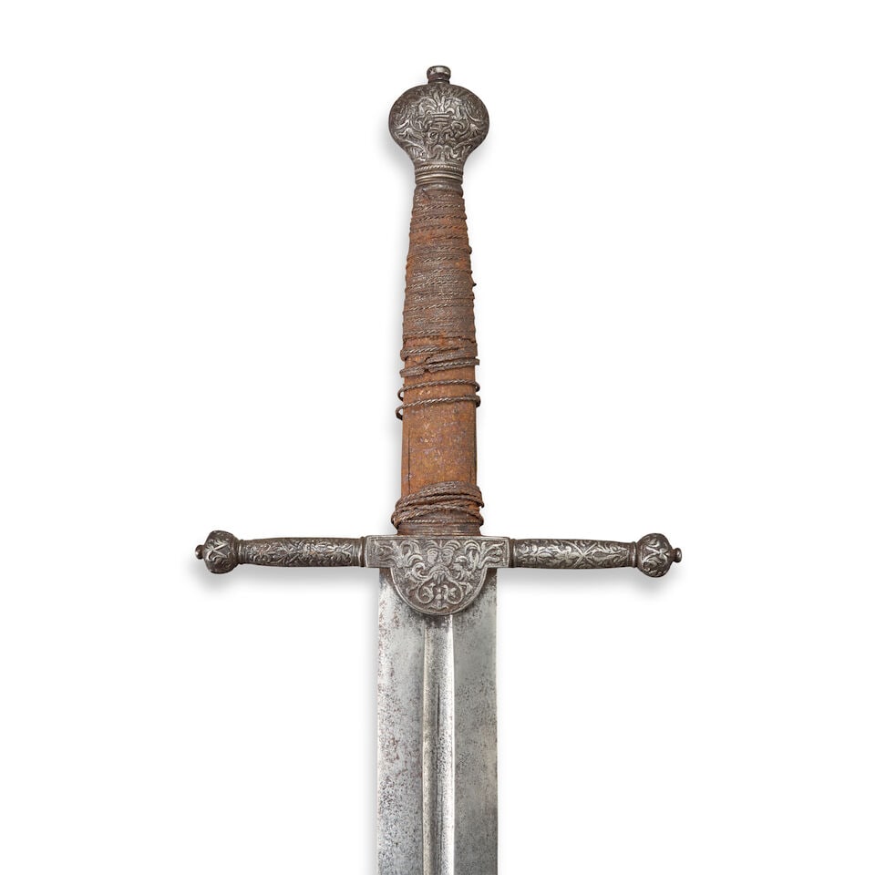 A GERMAN EXECUTIONER'S SWORD. - 2