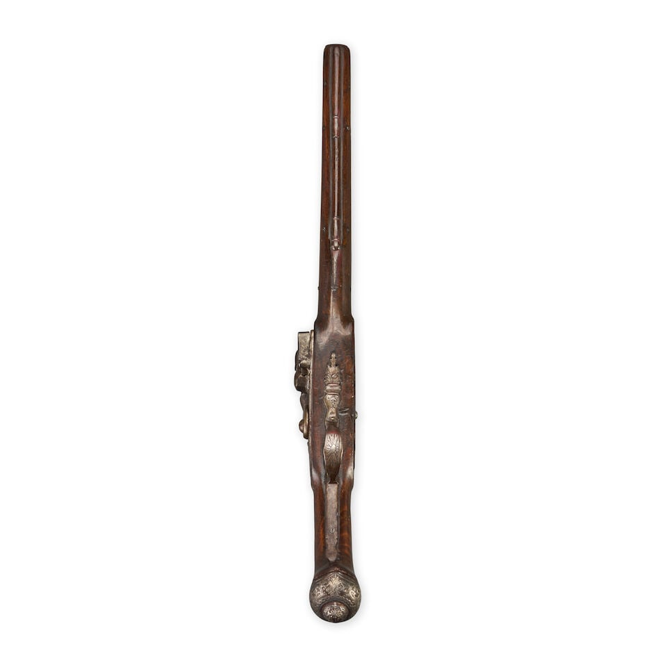 AN ITALIAN FLINTLOCK PISTOL FOR THE TURKISH/OTTOMAN MARKET, - 4