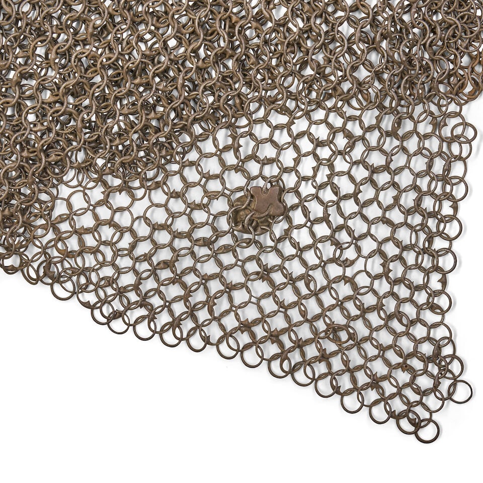 A CHAIN MAIL TUNIC, - 2