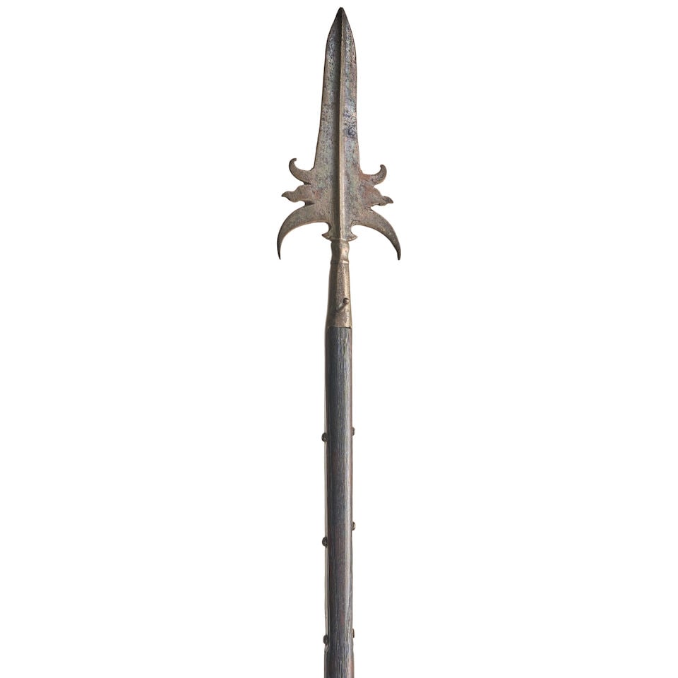 AN 18TH CENTURY EUROPEAN PARTISAN, - 2