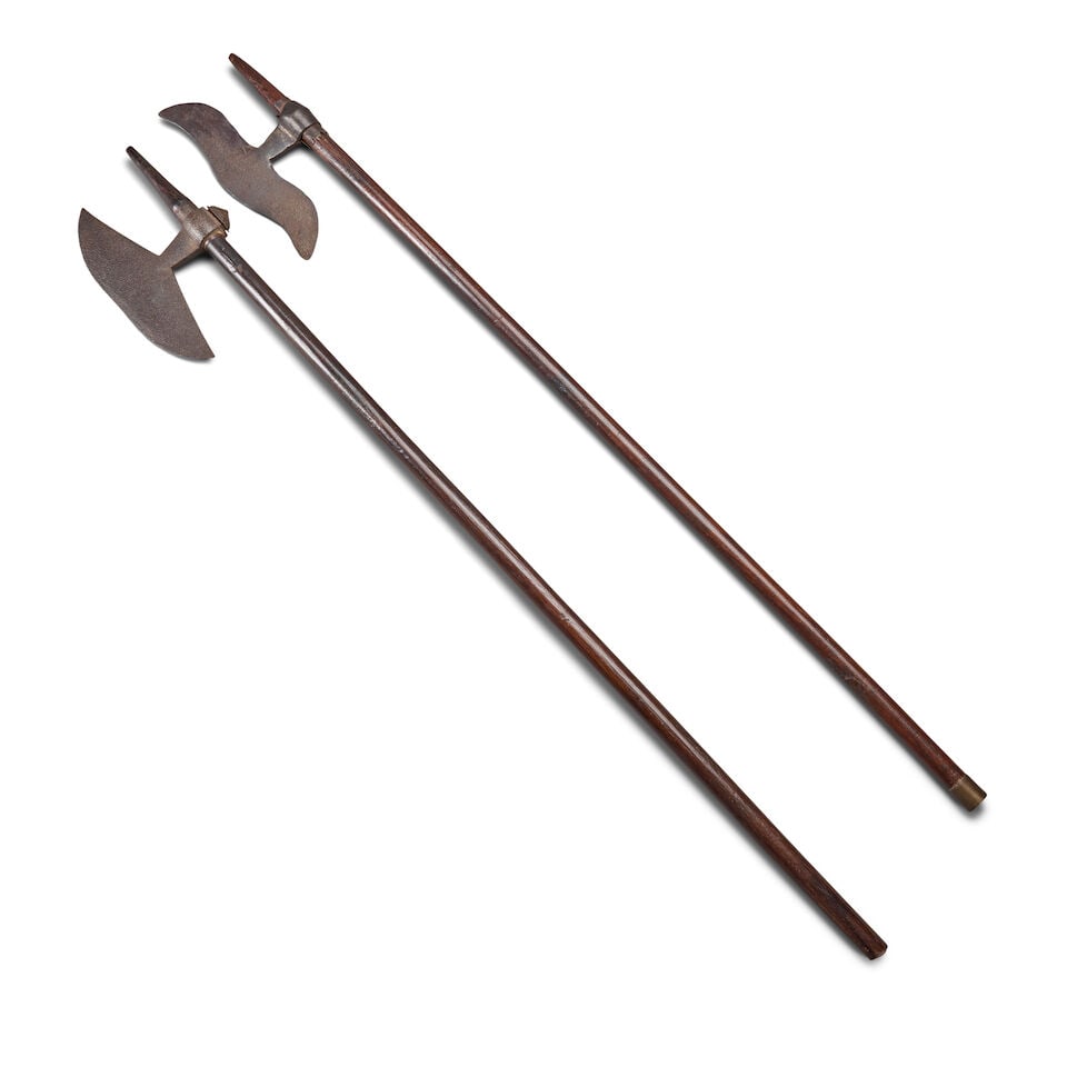 TWO INDO-PERSIAN TABAR AXES. - 2