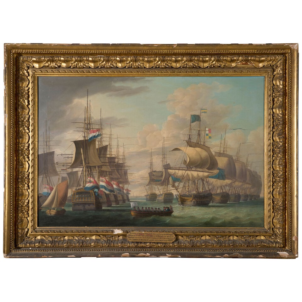 Surrender of the Dutch Fleet Under Admiral Story, the 30th August, 1799 to the British Fleet Und... - 2