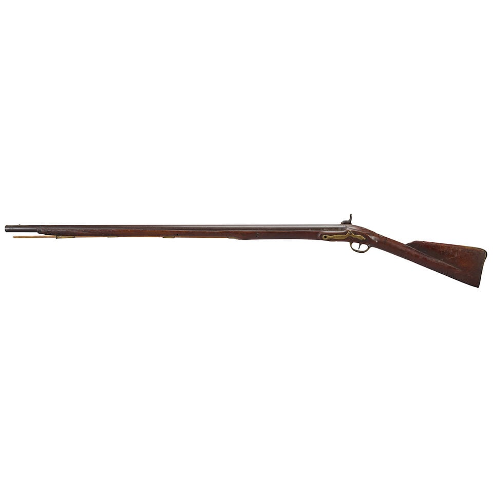 A NEW ENGLAND MILITIA MUSKET & TWO MILITIA DOCUMENTS, - 3