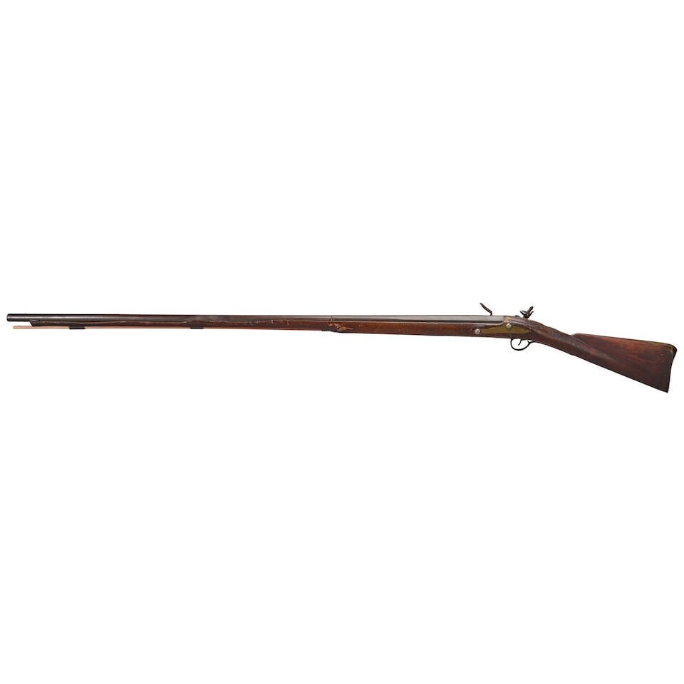 A LATE 18TH CENTURY AMERICAN MILITIA MUSKET. - 3