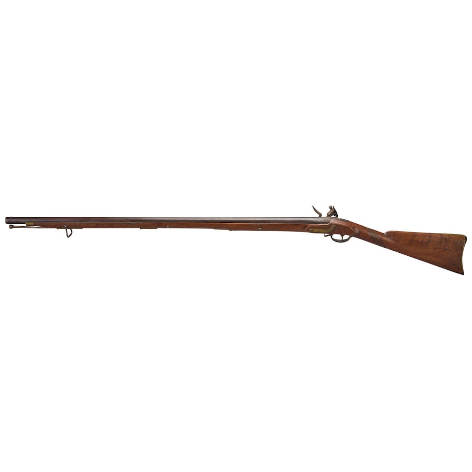 AN EARLY 19TH CENTURY MASSACHUSETTS MILITIA MUSKET. - 3