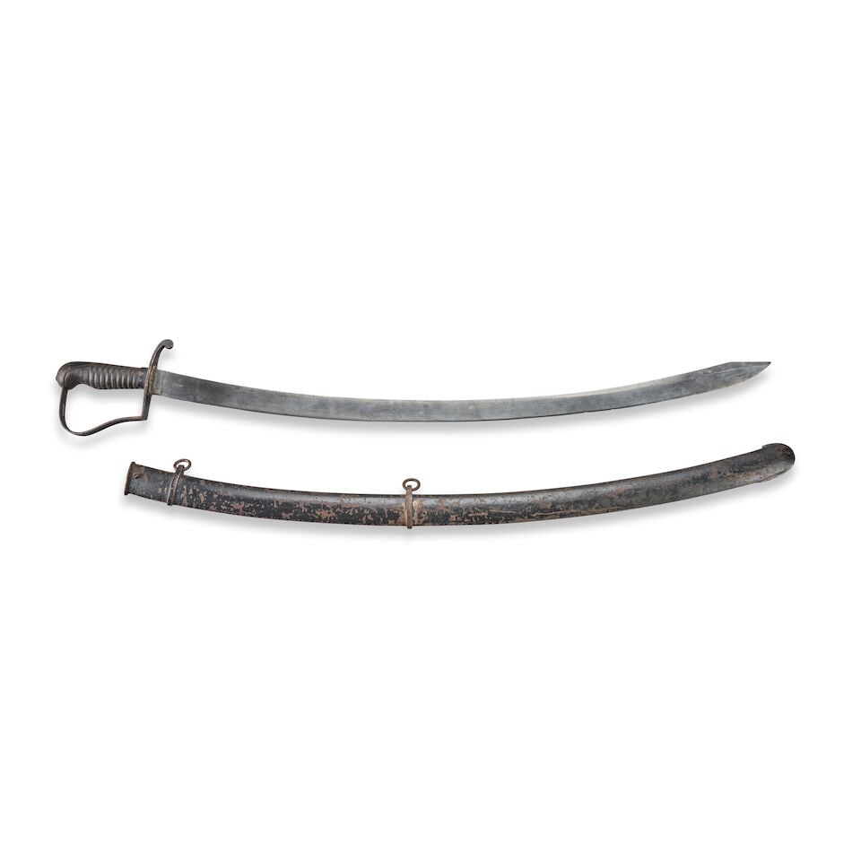 A WAR OF 1812 NATHAN STARR U.S. MODEL 1812 CAVALRY SABER. (1 of 3)