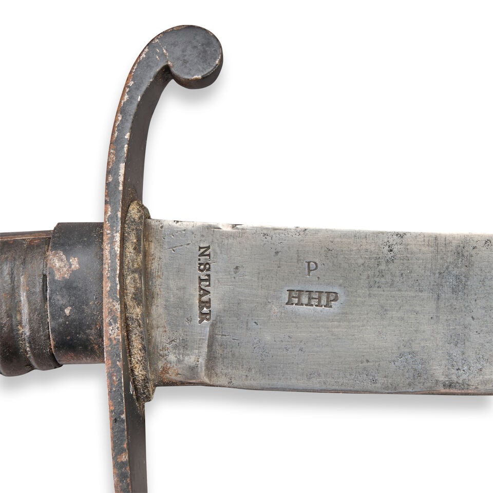 A WAR OF 1812 NATHAN STARR U.S. MODEL 1812 CAVALRY SABER. - 2