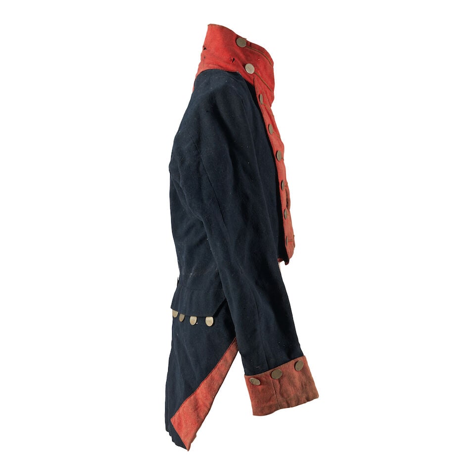 AN EARLY 19TH CENTURY NEW ENGLAND MILITIA COATEE, - 3