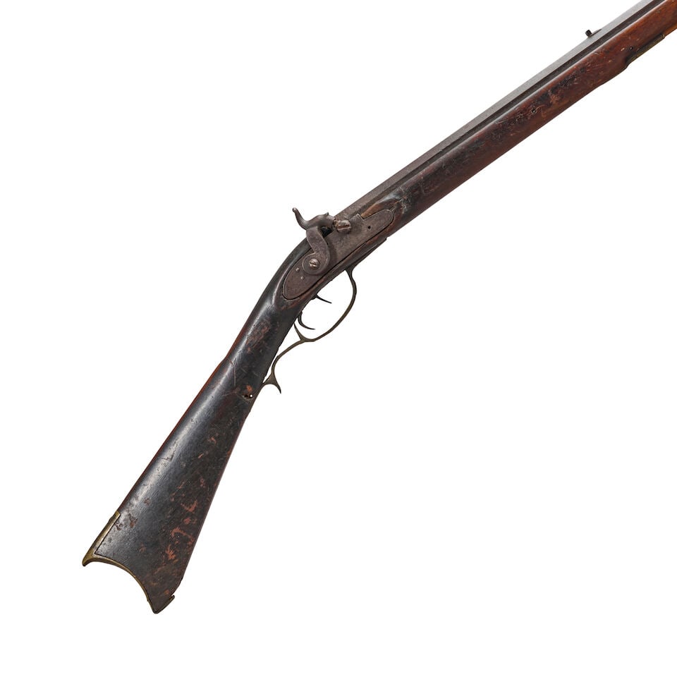 A JOSHUA YOUS PERCUSSION RIFLE,