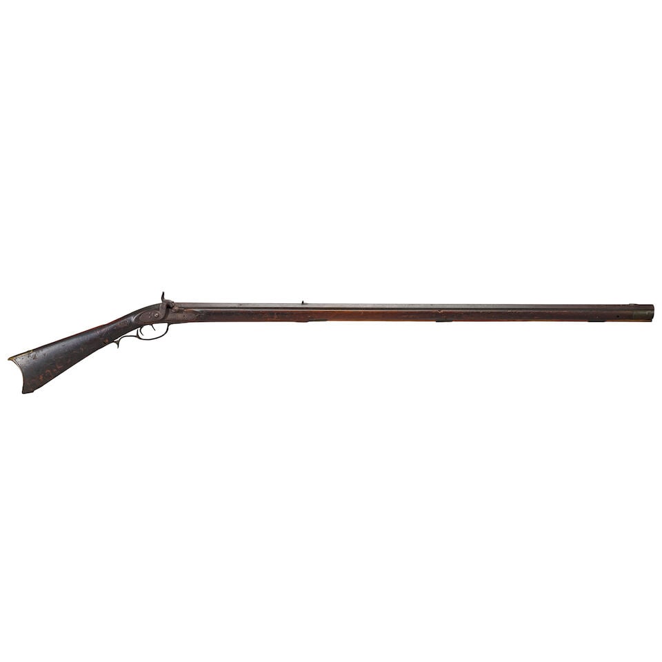 A JOSHUA YOUS PERCUSSION RIFLE, - 2