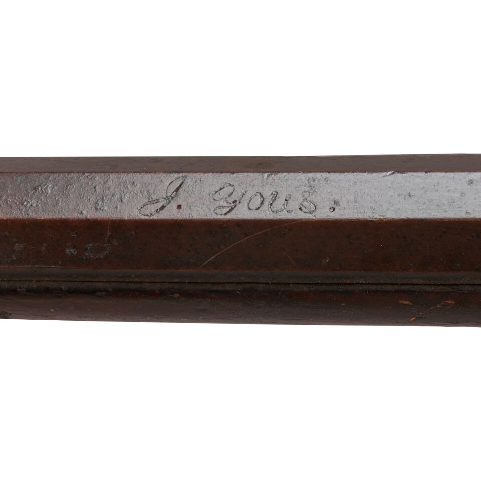 A JOSHUA YOUS PERCUSSION RIFLE, - 4