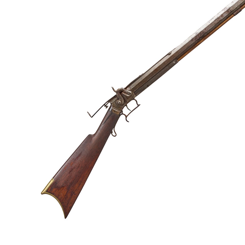 A G.P. FOSTER PERCUSSION TARGET RIFLE, (1 of 3)