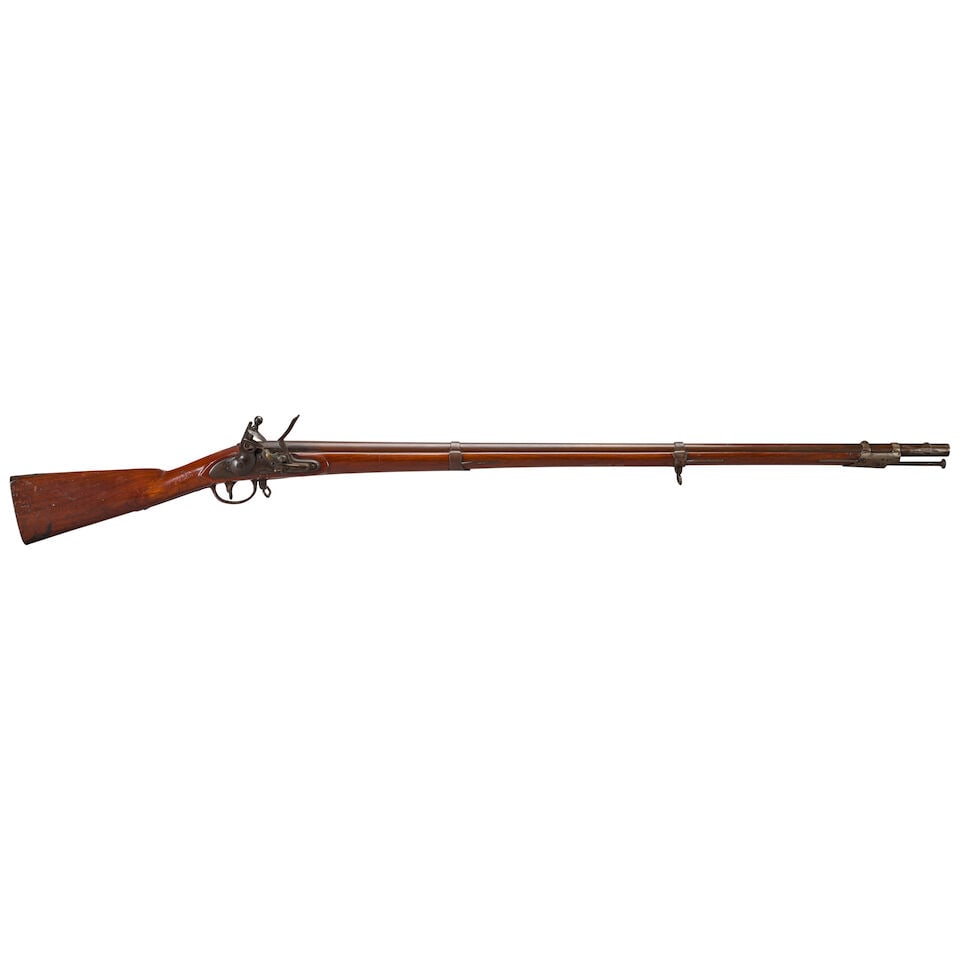 AN M.T. WICKHAM CONTRACT U.S. MODEL 1822/28 FLINTLOCK MUSKET. - 2