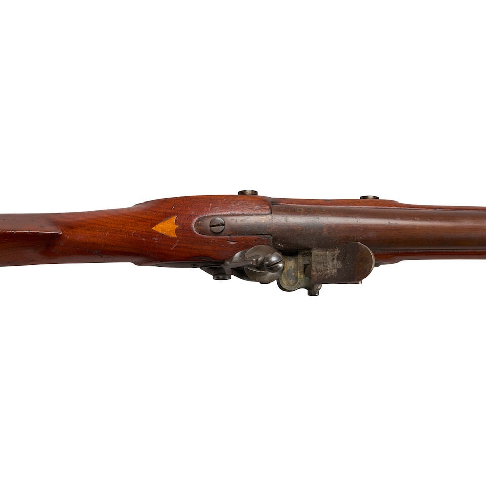 AN M.T. WICKHAM CONTRACT U.S. MODEL 1822/28 FLINTLOCK MUSKET. - 5