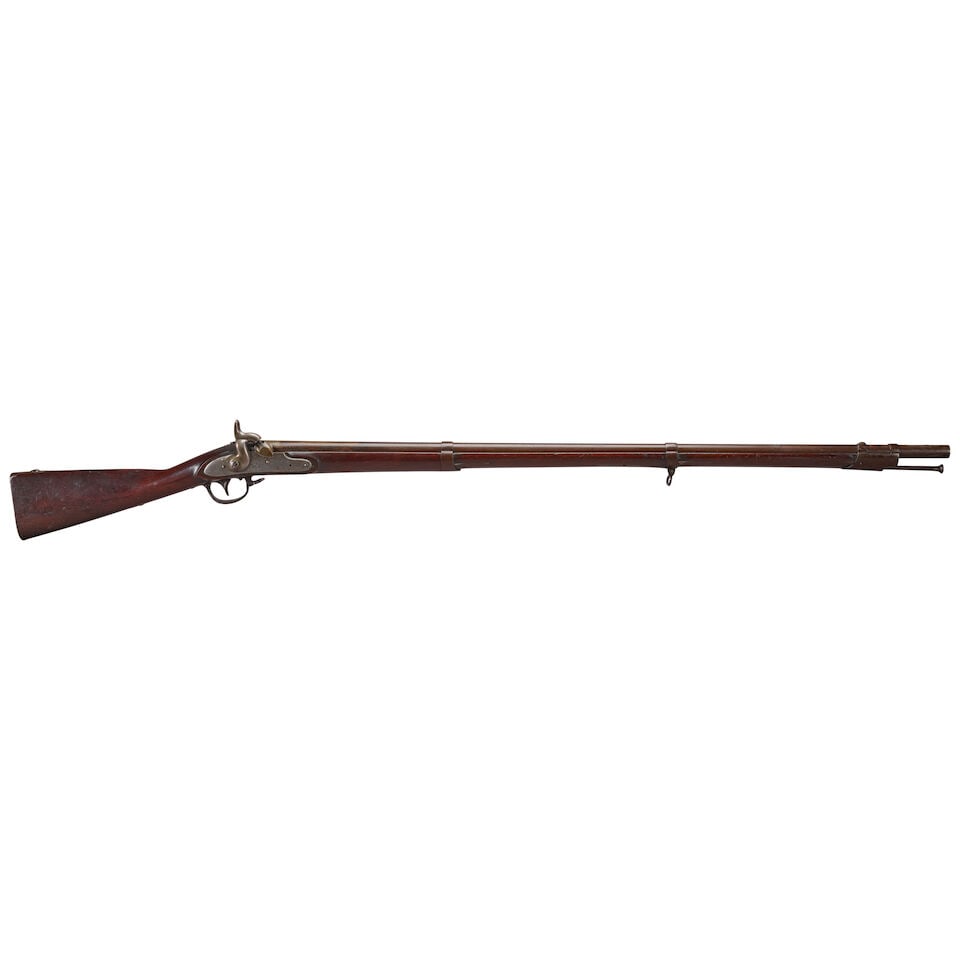 A LEMUEL POMEROY U.S. MODEL 1822 CONTRACT MUSKET CONVERTED TO PERCUSSION, - 2