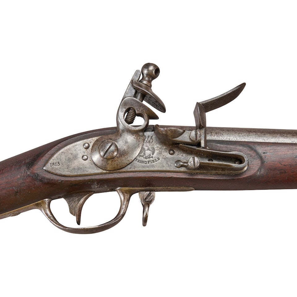 A SPRINGFIELD STANDARD MUSKET OF 1815 TYPE II, - 4