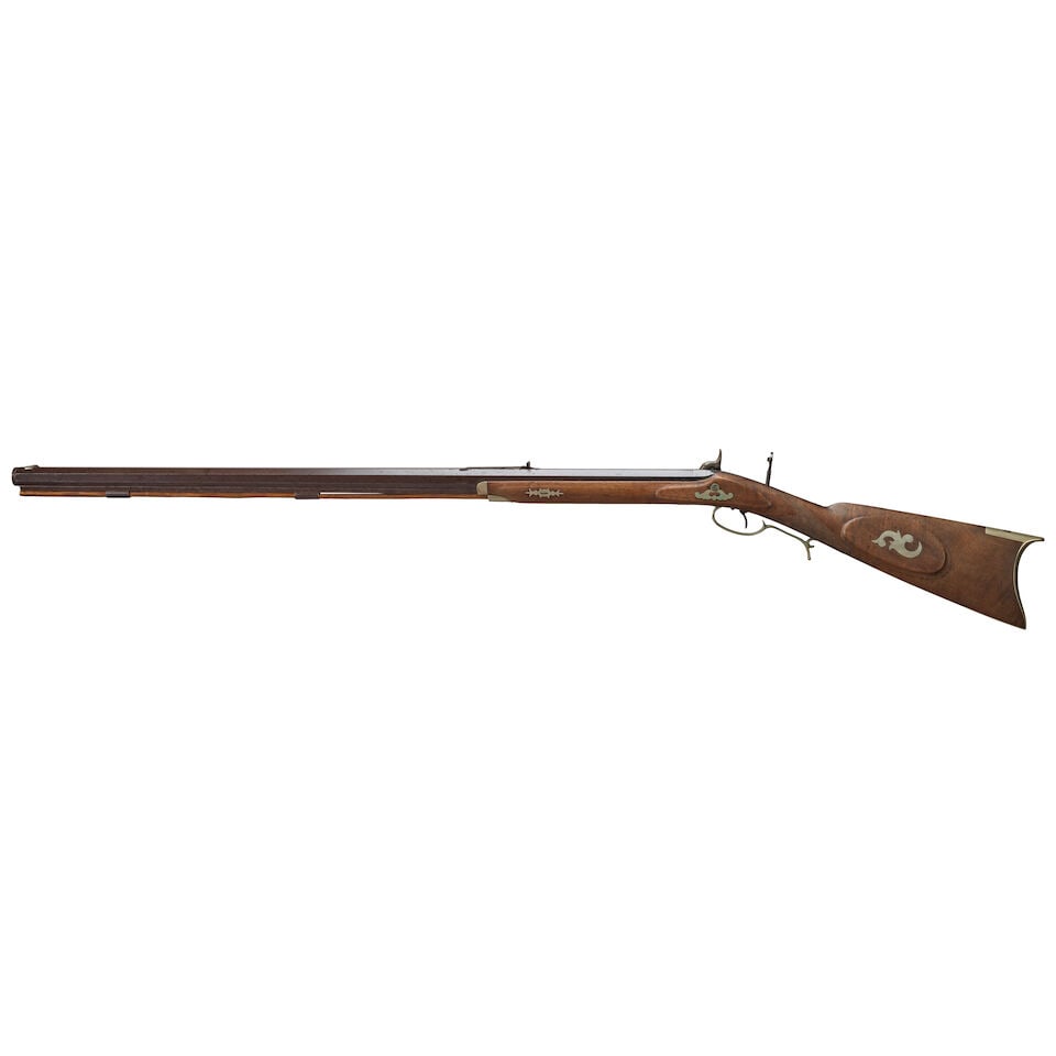 AN AMERICAN MID-19TH CENTURY ROGERS & BOWEN PERCUSSION SPORTING RIFLE, - 3