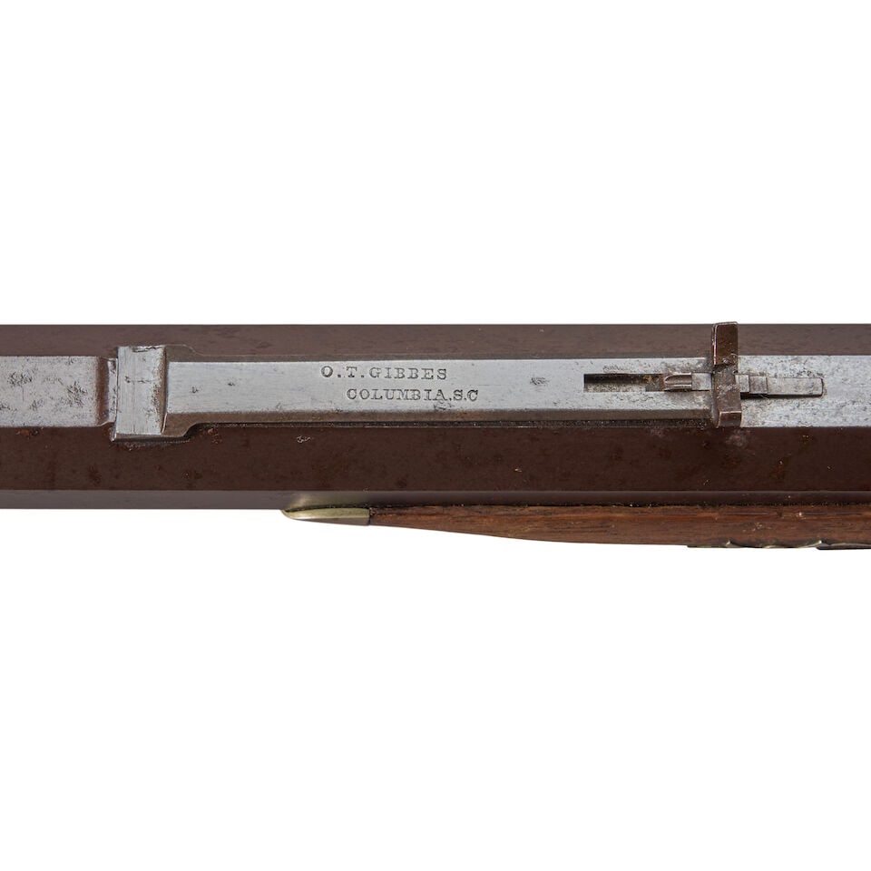 AN AMERICAN MID-19TH CENTURY ROGERS & BOWEN PERCUSSION SPORTING RIFLE, - 6