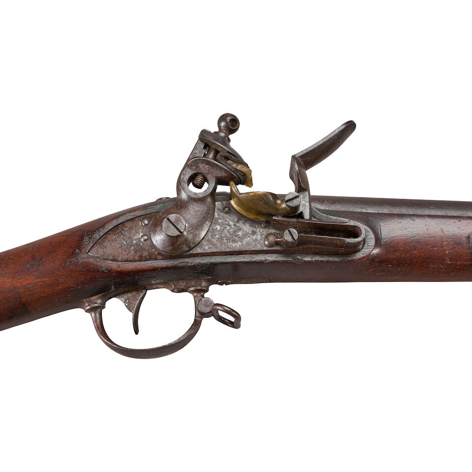 A SPRINGFIELD U.S. MODEL 1840 MUSKET WITH NEW HAMPSHIRE MARKINGS, - 4