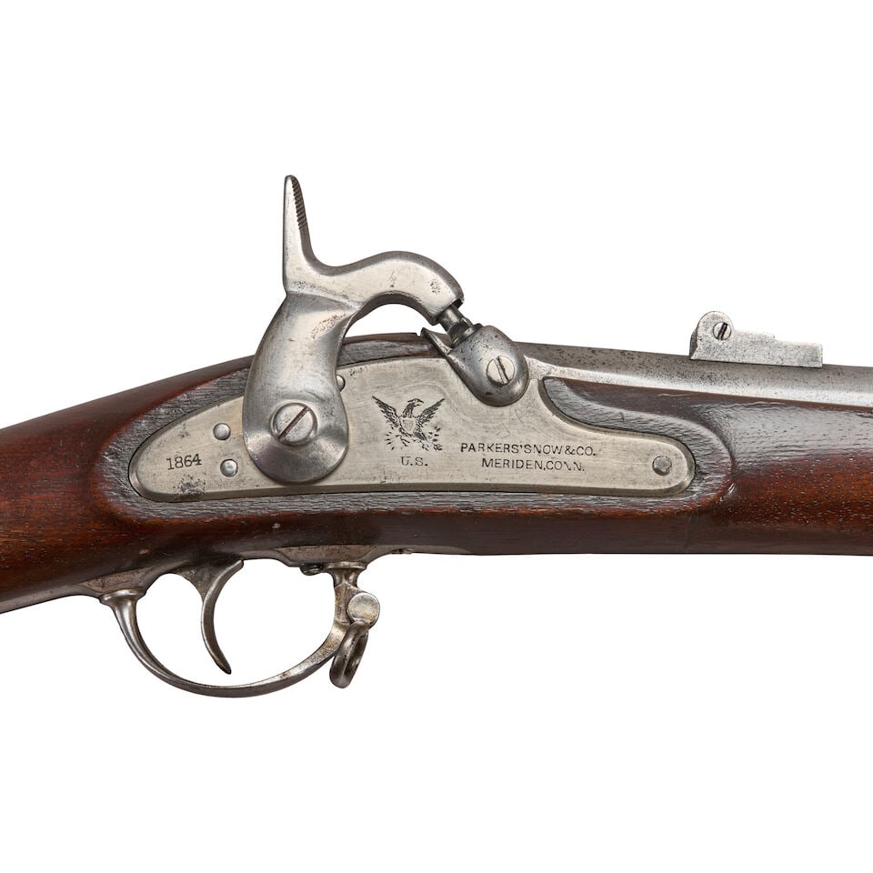 A CIVIL WAR PARKERS SNOW & CO. CONTRACT RIFLE MUSKET, - 4