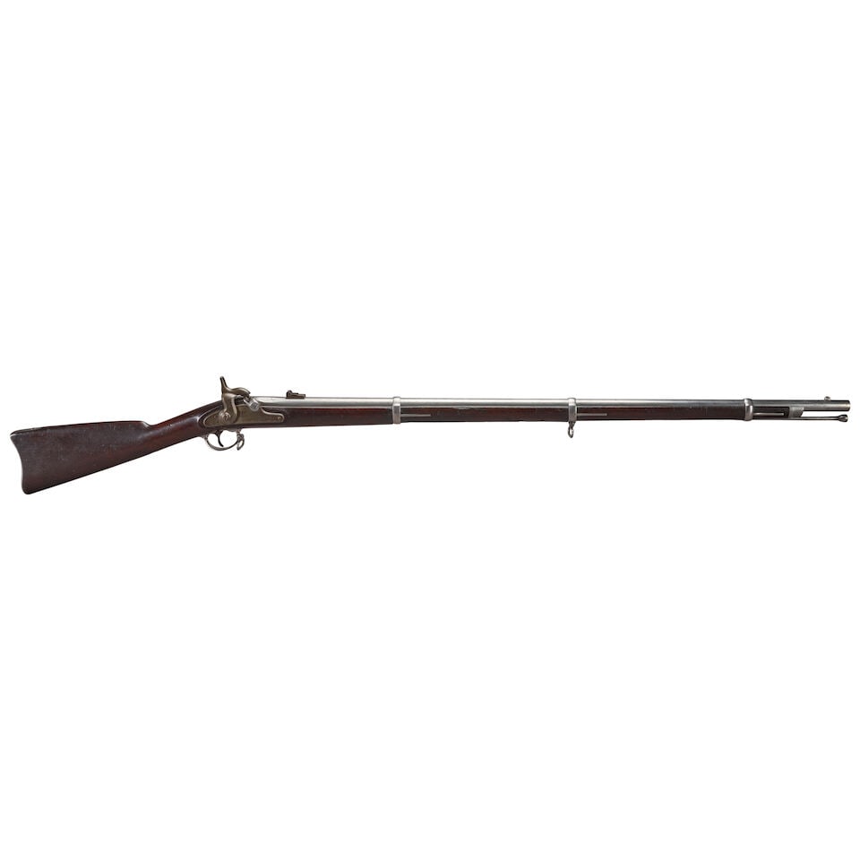 A CIVIL WAR SPRINGFIELD U.S. MODEL 1863 RIFLE MUSKET, - 2