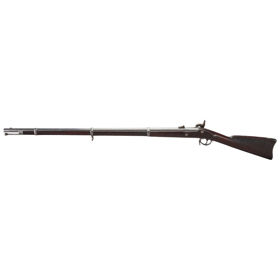 A CIVIL WAR SPRINGFIELD U.S. MODEL 1863 RIFLE MUSKET, - 3