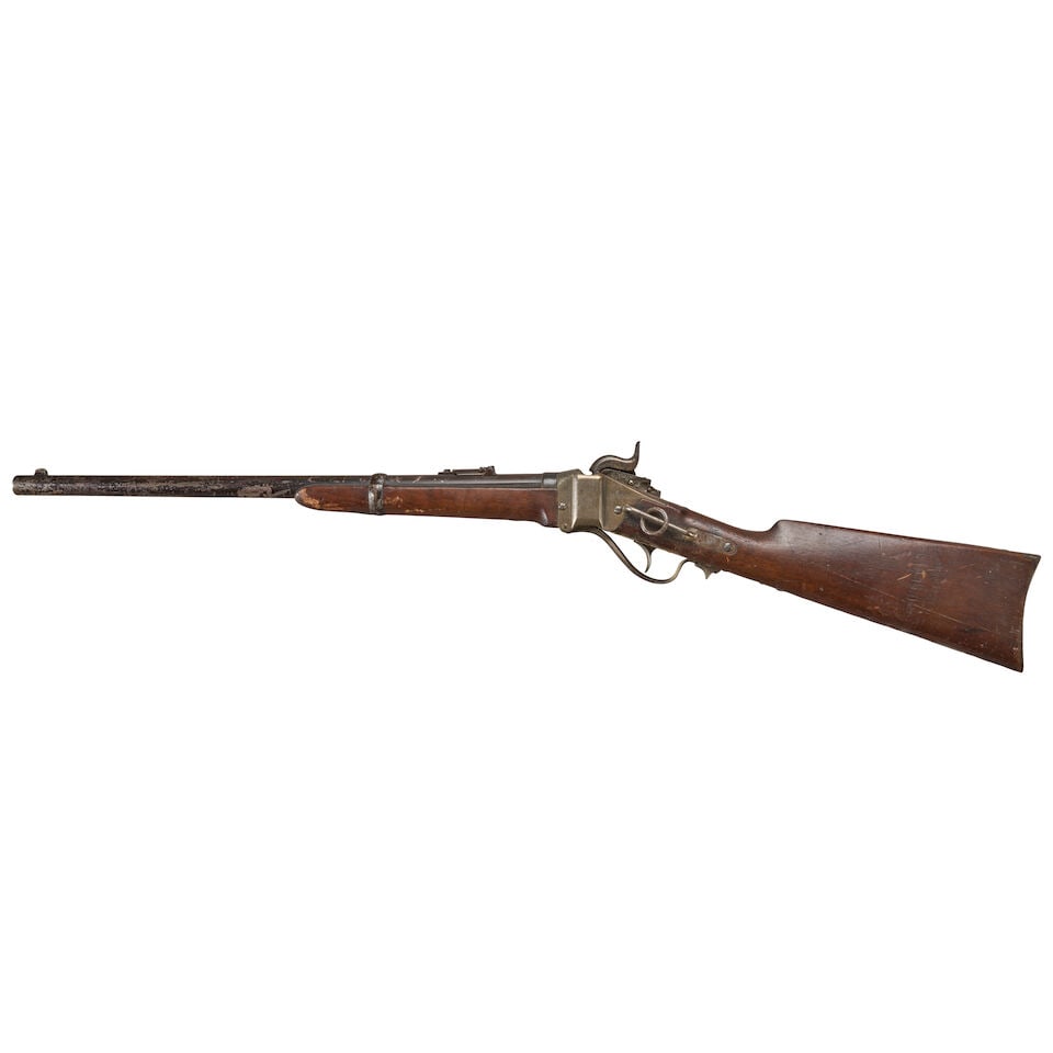 A CIVIL WAR SHARPS NEW MODEL 1863 CARBINE. - 2