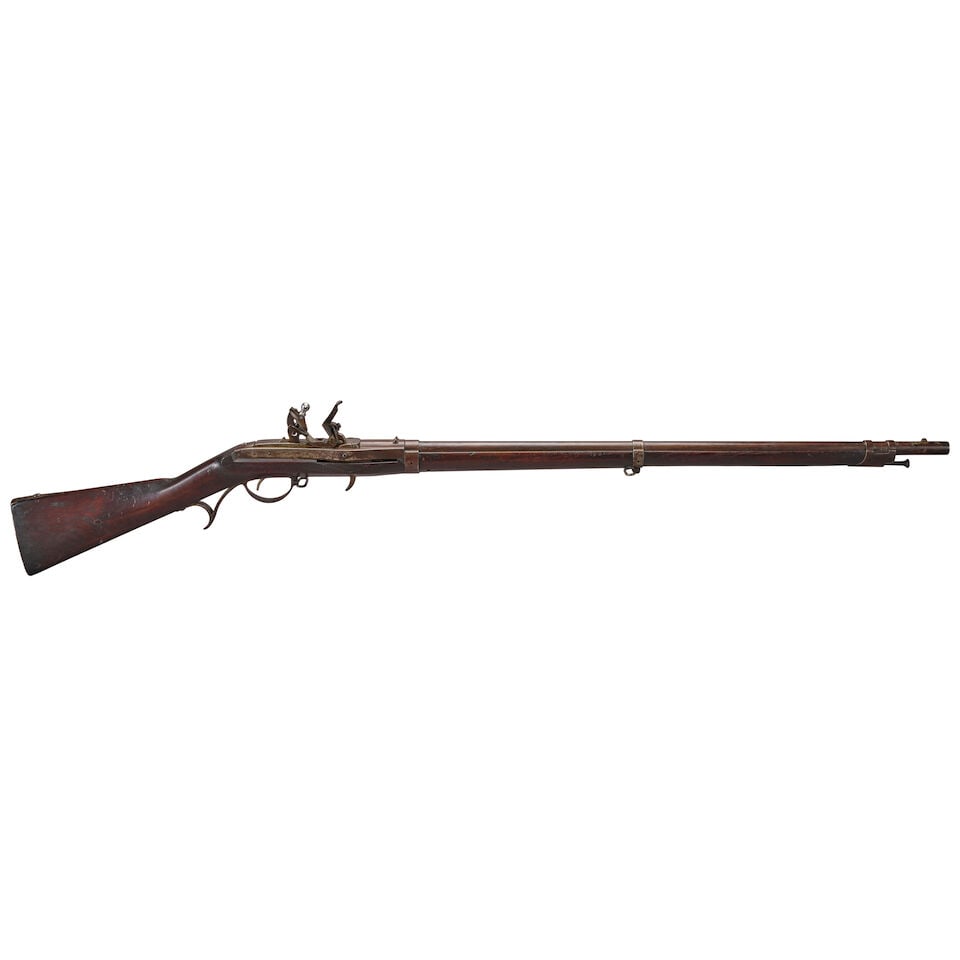 A HARPERS FERRY U.S. MODEL 1819 HALL BREECH-LOADING RIFLE, - 2