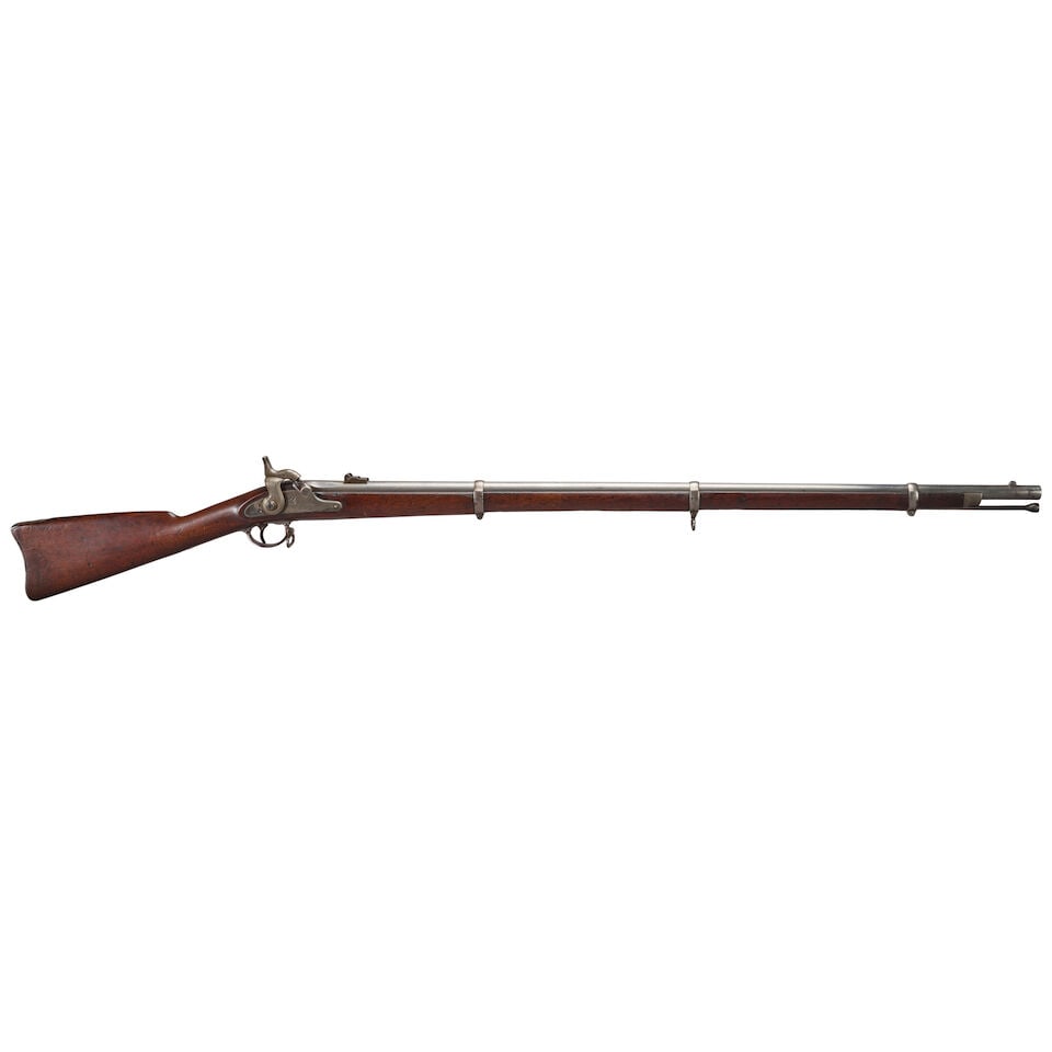 A CIVIL WAR BRIDESBURG CONTRACT RIFLE MUSKET, - 2