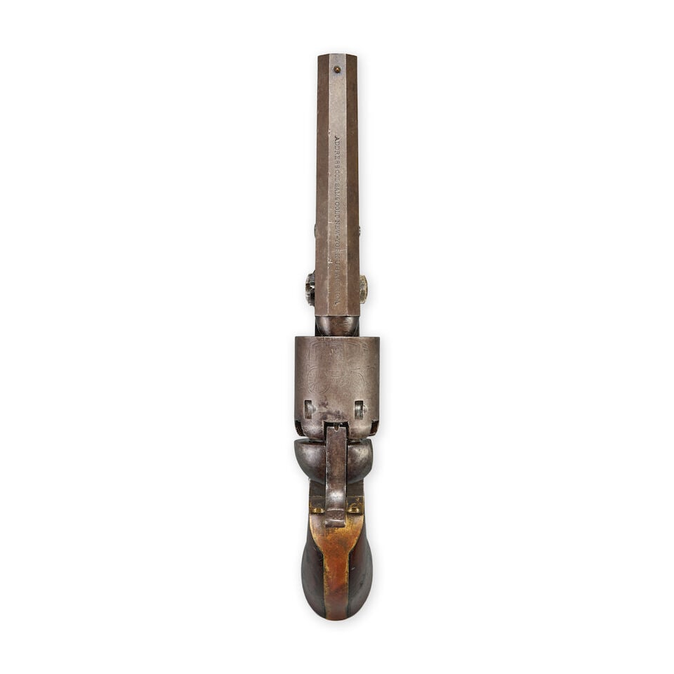 A COLT MODEL 1849 POCKET REVOLVER, - 3