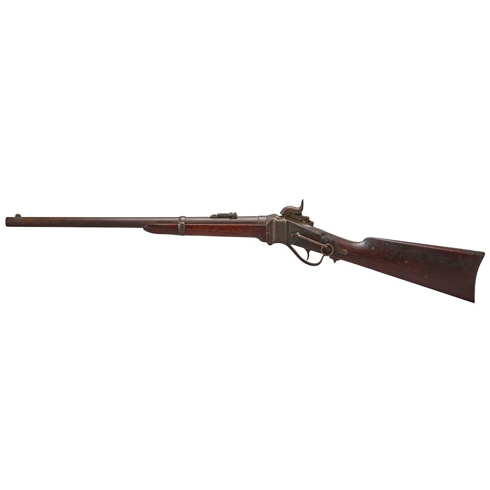 A SHARPS NEW MODEL 1863 CARBINE. - 3