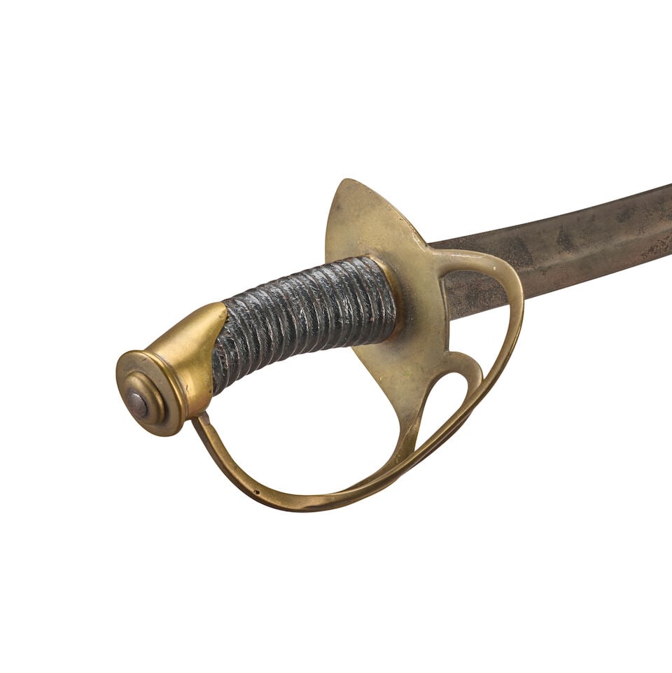 A CIVIL WAR SOUTHERN CAVALRY SABER. - 3