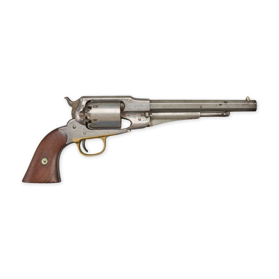 A CIVIL WAR REMINGTON NEW MODEL ARMY REVOLVER. (1 of 4)