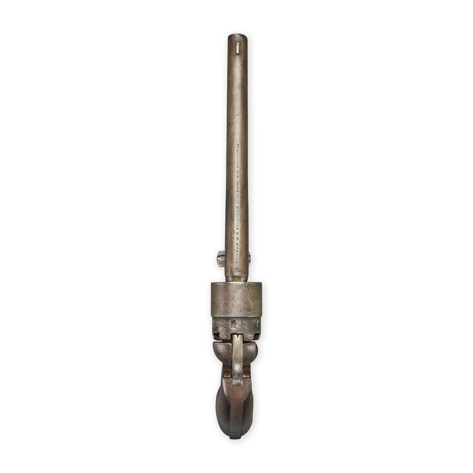 A CIVIL WAR COLT MODEL 1860 ARMY REVOLVER, - 3